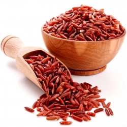 Semena červené rýže...