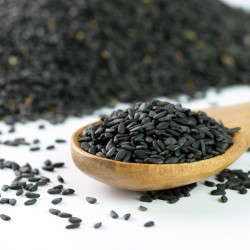 Black sesame seeds (Sesamum...