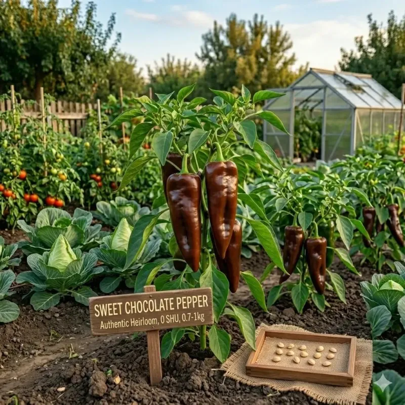 Sweet Chocolate Pepper Seeds