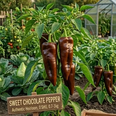 Sweet Chocolate Pepper Seeds