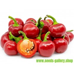 Sementes de Pimenta Cherry Red
