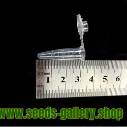 Transparent Clear Test Tube With lid 0.5ml