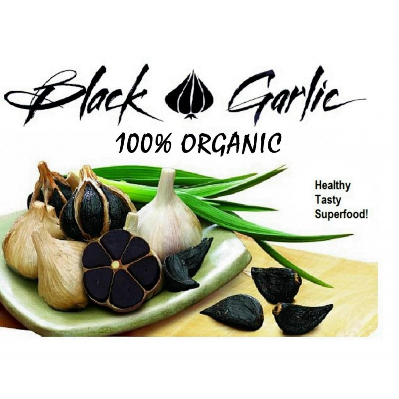 Black Garlic Cloves (Allium roseum)
