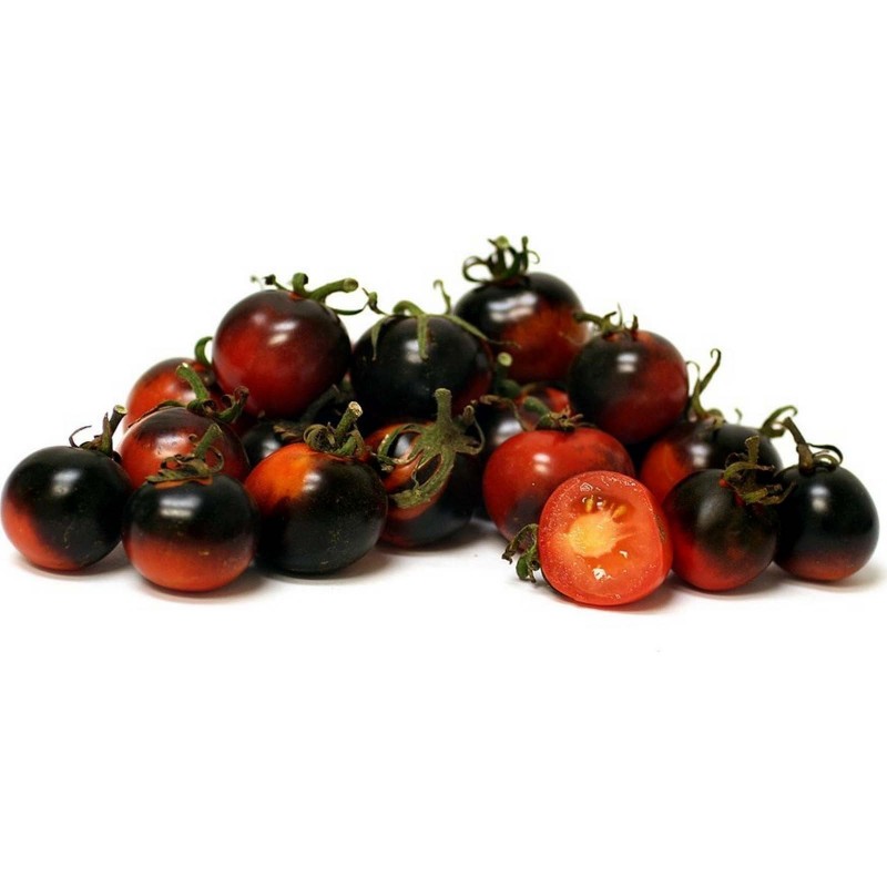 100 Graines de Tomate Cerise Noire Black Cherry Tomato seeds 