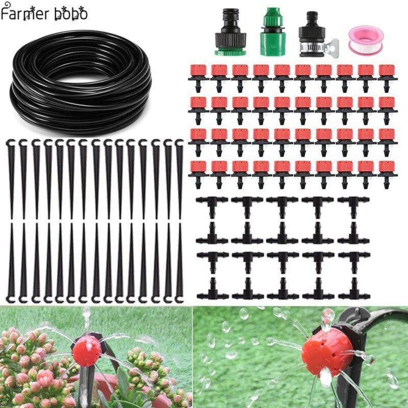 Drip Irrigation System, Automatic Watering with Adjustable Drippers 19.5 - 14